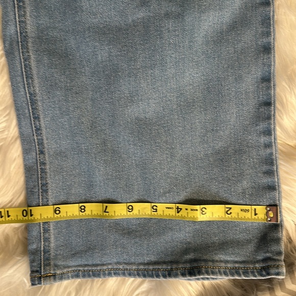 Old Navy Wow Wide Leg high rise 14 Tall light wash NWOT - Picture 12 of 15